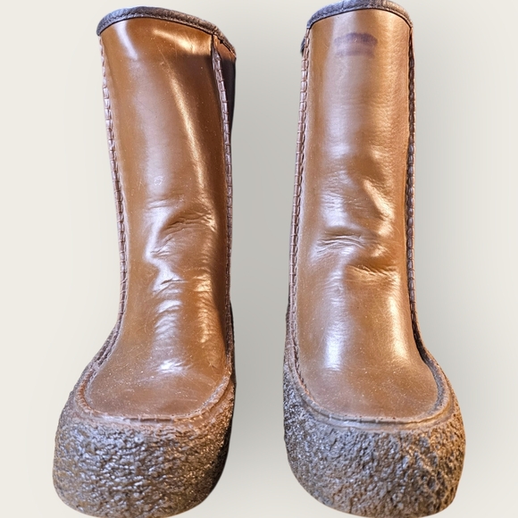 β¨ Vintage Weather Guard Rain Boots β Brown | Size 7 β¨ - Picture 4 of 6